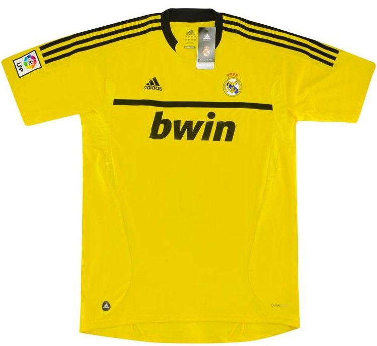 Camisa Goleiro I Real Madrid 2011 2012 Retro Adidas